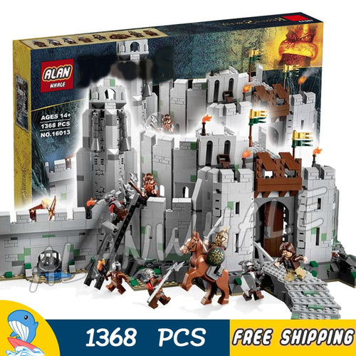 Helm's Deep Fortress Lego