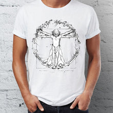 Load image into Gallery viewer, Da Vinci&#39;s Vitruvian Man with Gollum