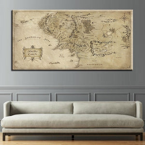 Middle Earth Map